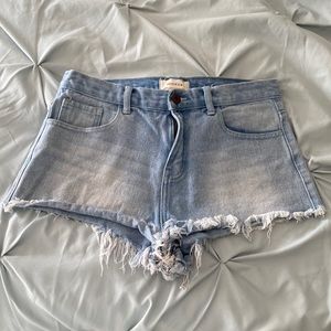 Jean shorts